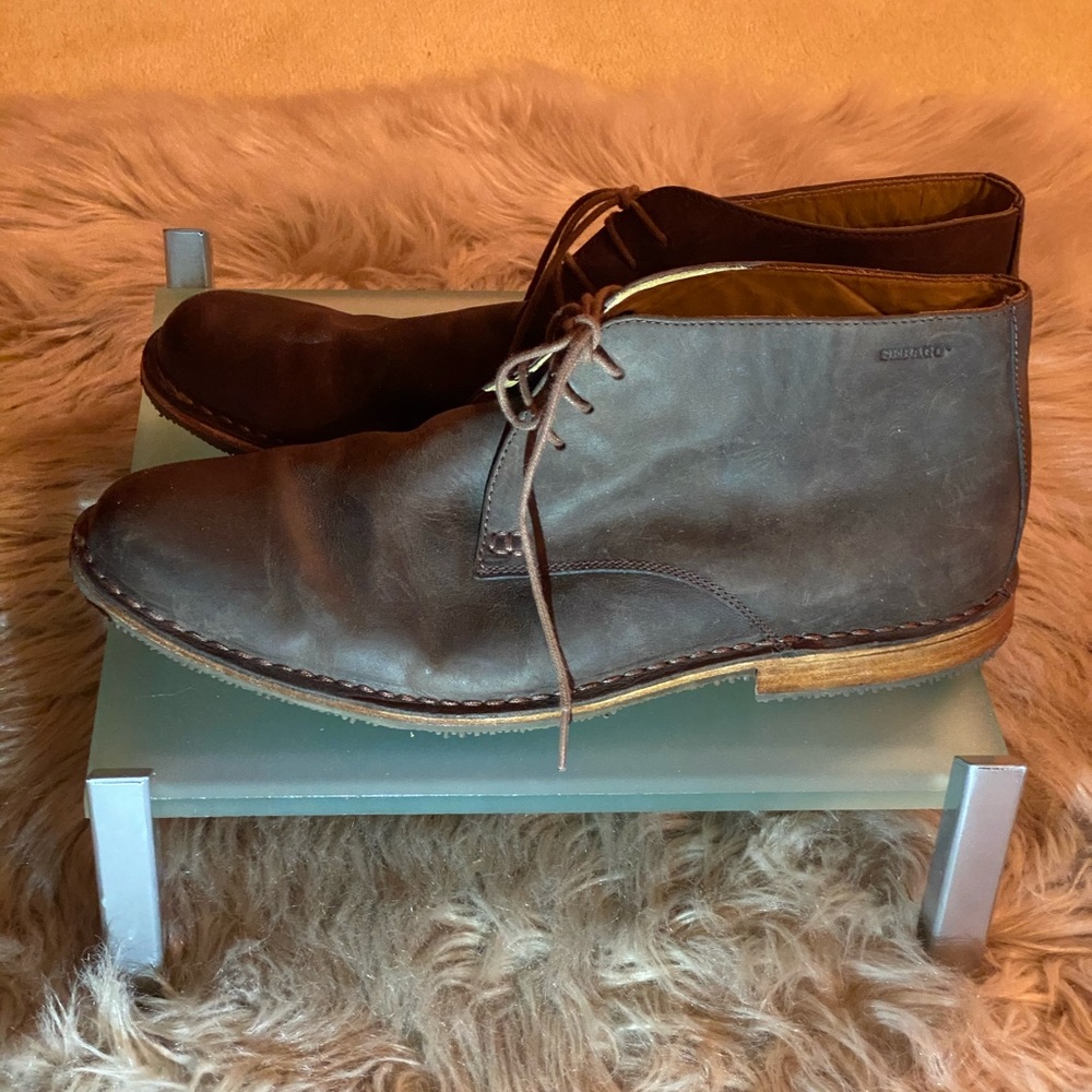 Sebago Brown Distressed Chukka Boot